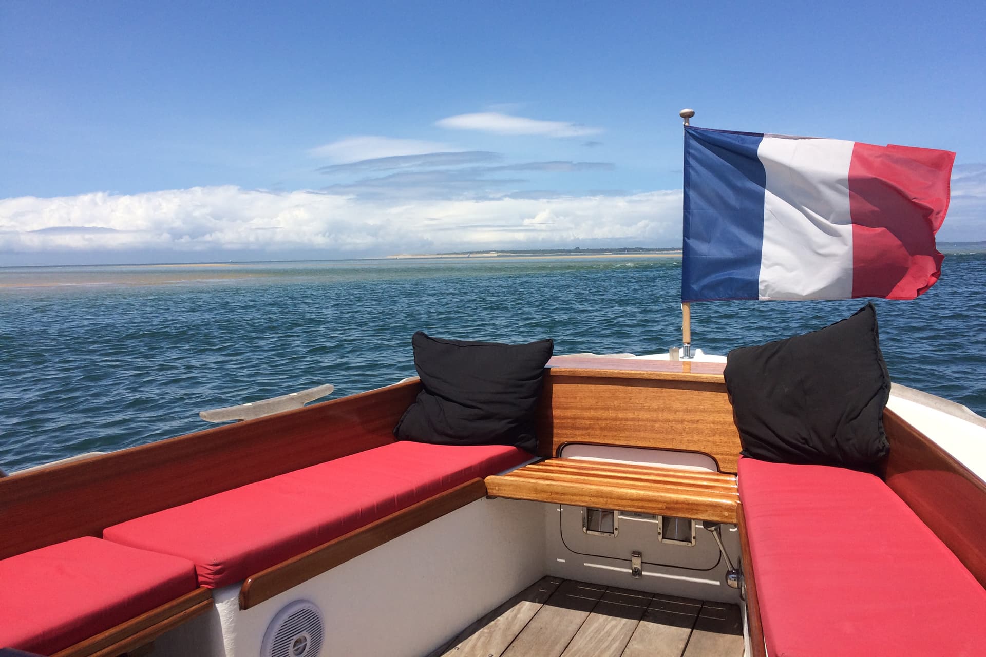 Balade en bateau au petit-déjeuner sur le bassin d'Arcachon